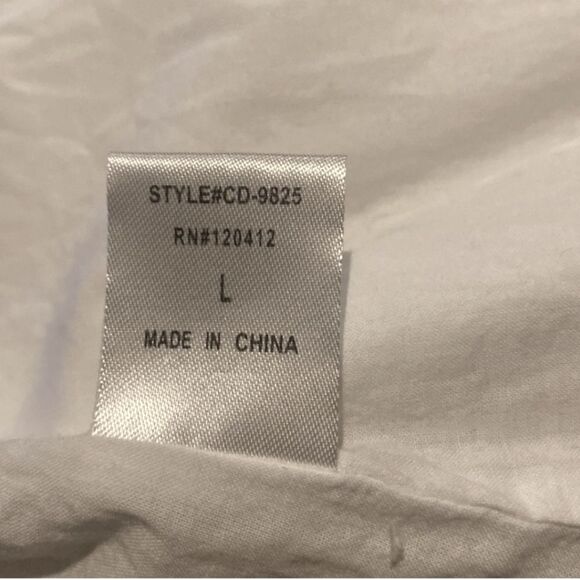 Cotton Candy LA White Spaghetti Strap Cut Out Tie Back Mini Dress Size L - Picture 5 of 6